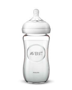 Biberón Natural de cristal 240ml Philips - Avent