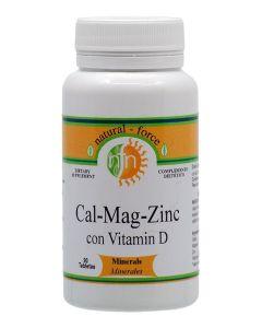 Cal-Mag-Zinc con Vitamina D 90 tabletas - Nutri-Force