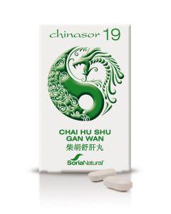 Chinasor 19 Chai Hu Shu Gan Wan 30 comprimidos - Soria Natural