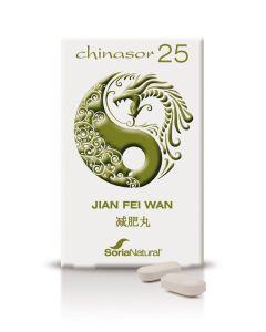 Chinasor 25 Jian Fei Wan 30 comprimidos - Soria Natural