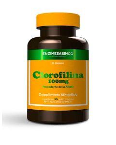 Clorofilina 100mg 90 cápsulas - Enzime Sabinco