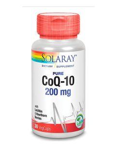 Pure CoQ-10 200mg 30 cápsulas - Solaray