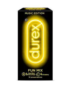 Preservativos Music Fun Mix 6u Dameplacer 4u Fresa - Durex