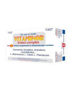 Entero Complex 30 cápsulas - Vitaminor