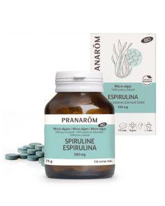 Espirulina BIO 500mg 150 comprimidos - Pranarom