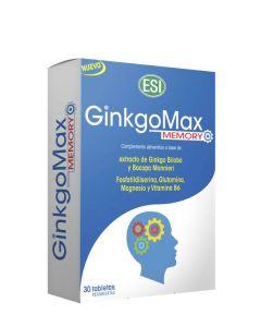 Ginkgomax Memory 30 tabletas ESI - Trepat Diet