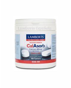 CalAsorb Citrato de Calcio 800mg 180 tabletas - Lamberts