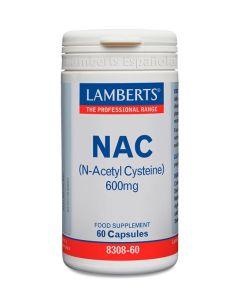 NAC (N-acetil cisteína) 600mg 60 cápsulas - Lamberts