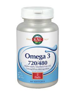 Omega 3 720/480 60 perlas - Kal