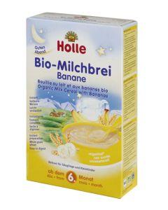 Papilla de trigo y plátano con leche BIO 250g - Holle