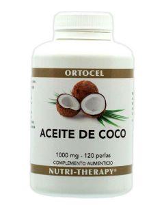 Aceite de Coco 1000mg BIO 120 perlas - Ortocel