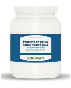 Proteína en polvo sabor neutro plus 500g - Bonusan