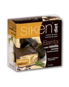 Siken Diet barritas de vainilla 5 uds 36g