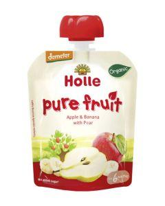 Smoothie manzana, plátano y pera 90g - Holle