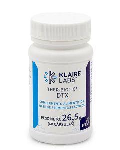 Ther-Biotic DXT (Detox) 60 cápsulas - Klaire Labs