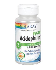 Vegan Acidophilus 30 cápsulas - Solaray