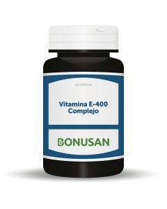 Vitamina E-400 Complejo 60 cápsulas - Bonusan