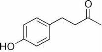 estructura química de la cetona de frambuesa