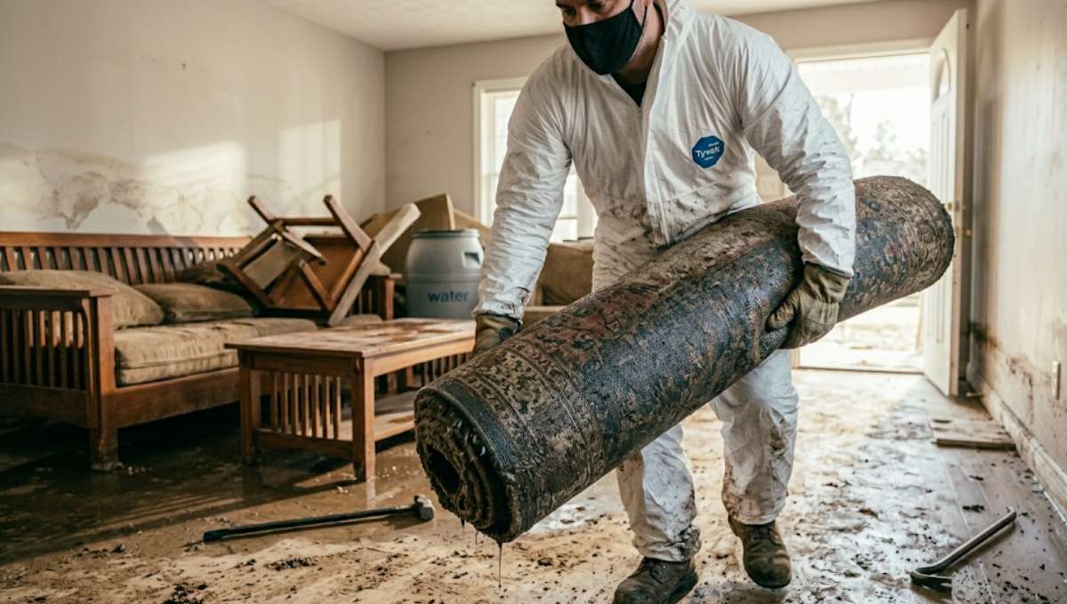 Post Flood Cleanup Process in Custer, WI