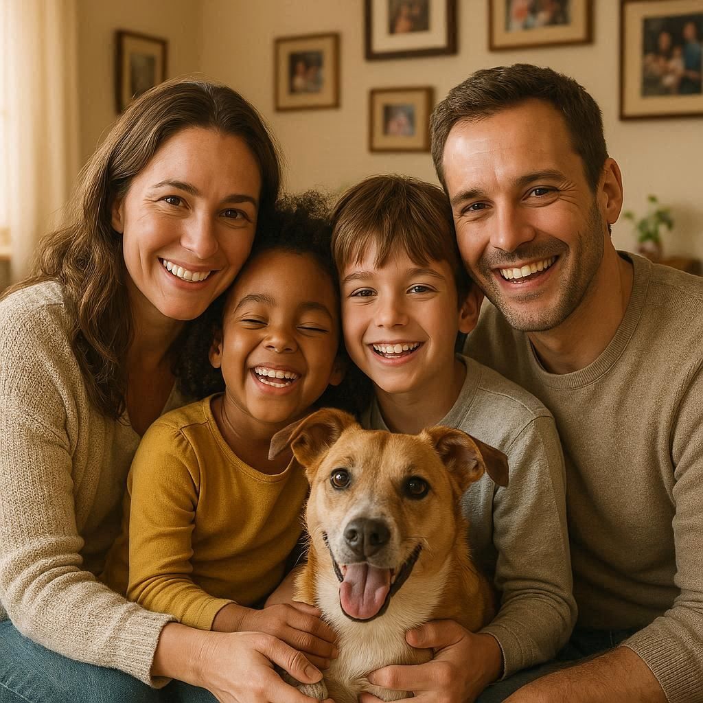 Familia feliz