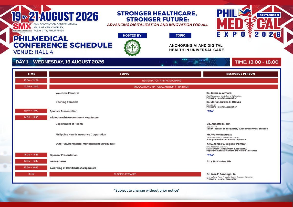 Conference Agenda