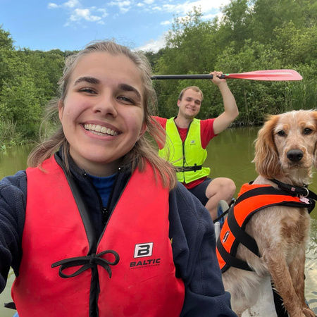 Sejl Kano på Frederiksværk Kanal