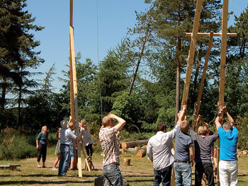 Konstruktionsopgave + walkie- og GPS-opgave