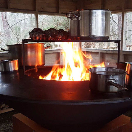 Outdoor cooking för grupper