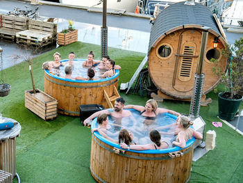 Sauna(gus) og vildmarksbad