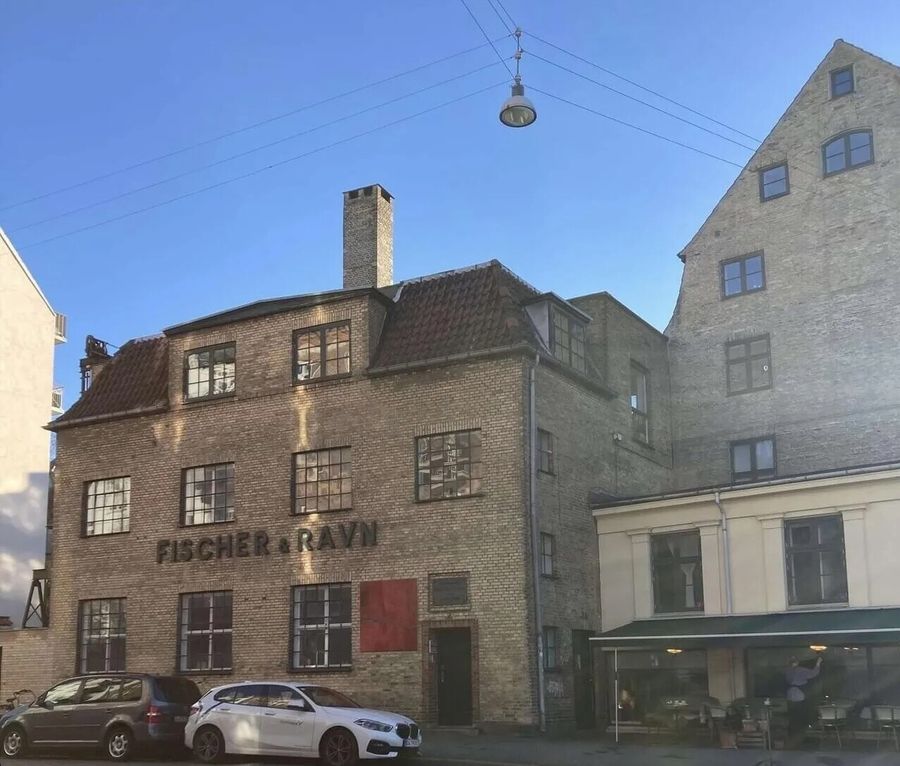 Facade på Den Gamle ElevatorFabrik i København