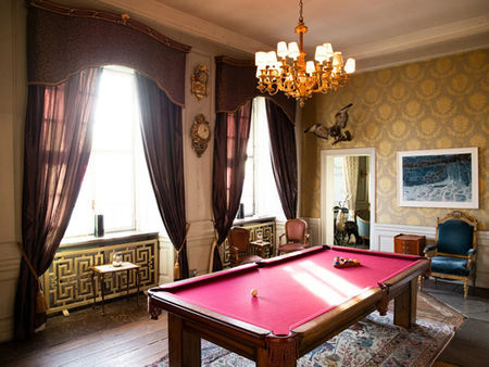 Historisk guidning av slottet