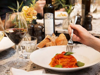 Pasta- och vinupplevelse