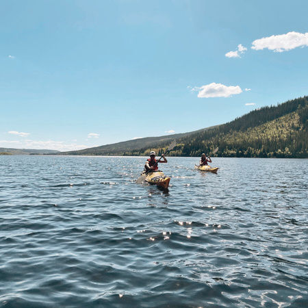 Paddling på Åresjön