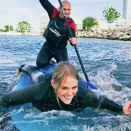 SUP boarding