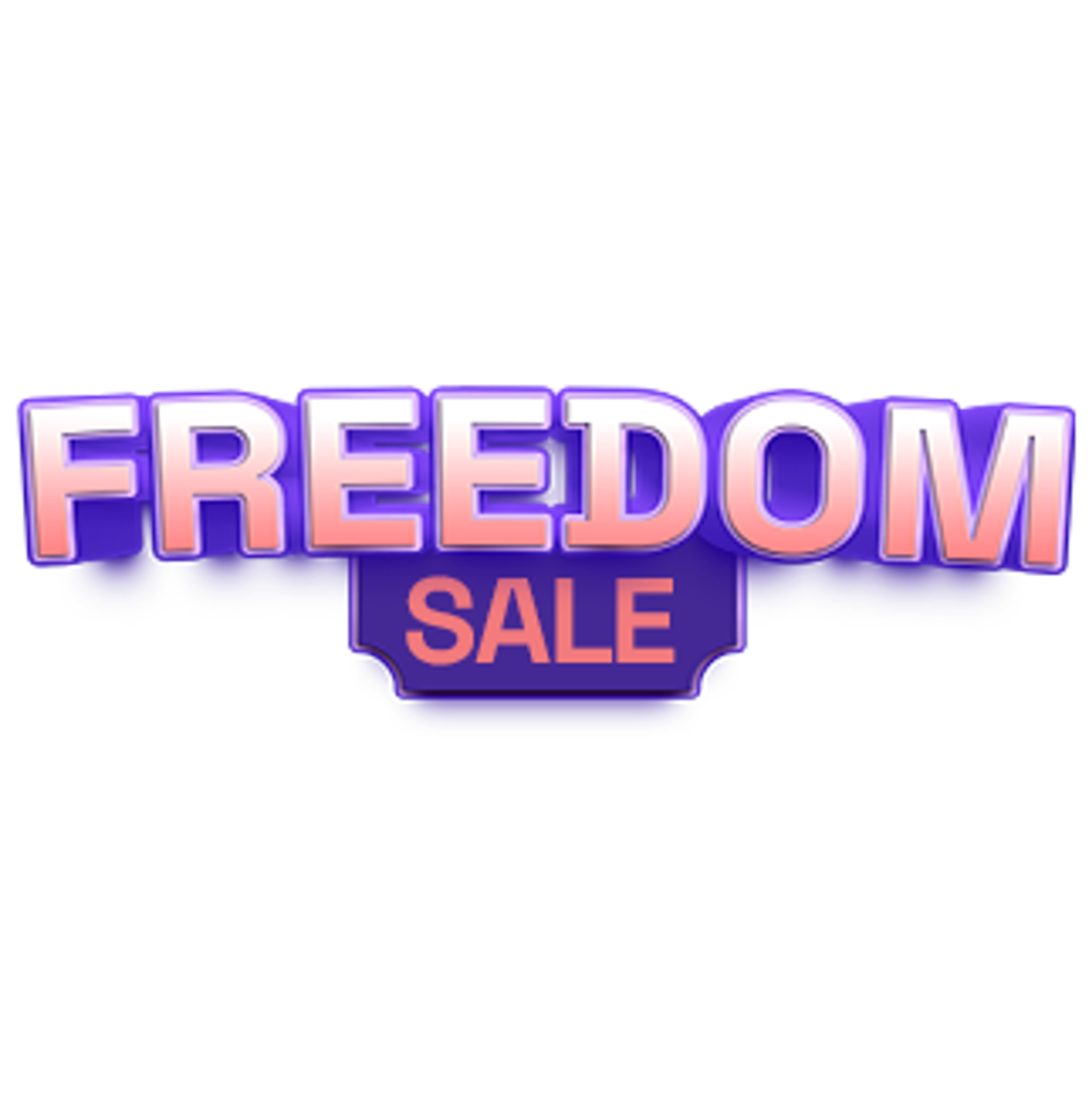 Freedom Sale Sale logo