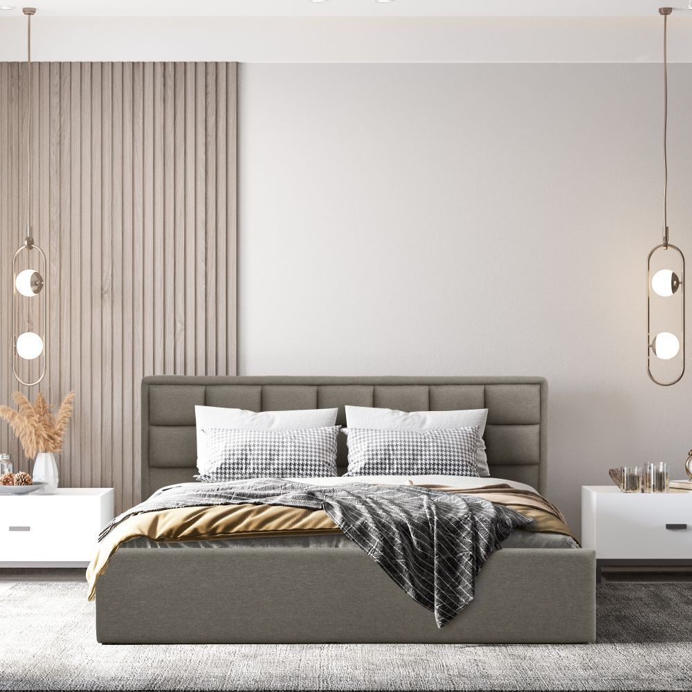 Wakefit Surma King Size Storage Upholstered Bed