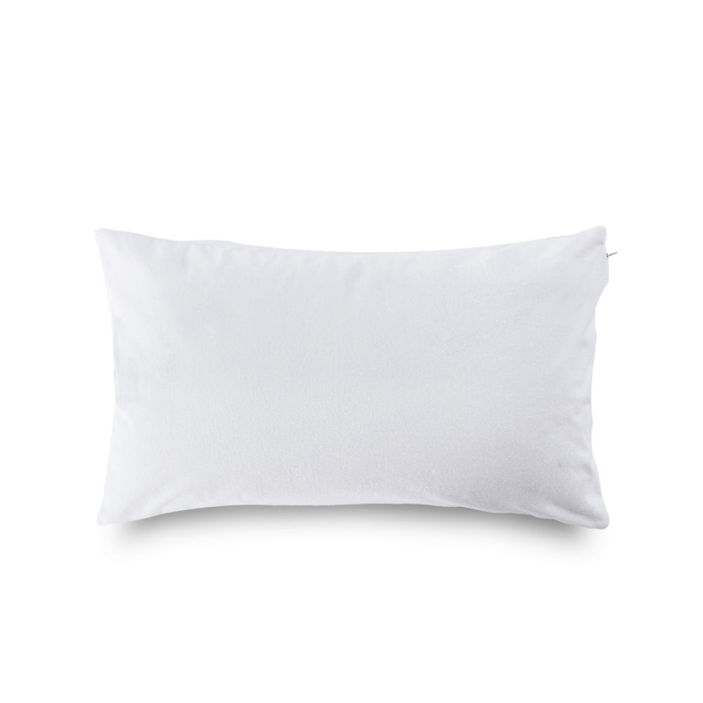 Wakefit Waterproof Pillow Protector | 28x18 in | Terry Cotton | Set of 4 | White | Zipper Closure | 200 GSM | Washable | Super Soft
