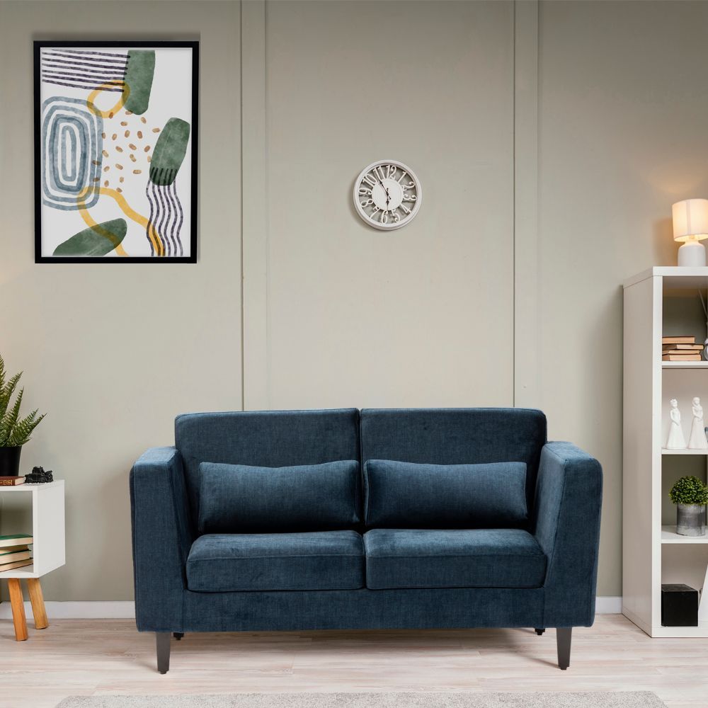 Wakefit Snoozepro Plus Sofa - Two Seater Vogue Deep Ocean