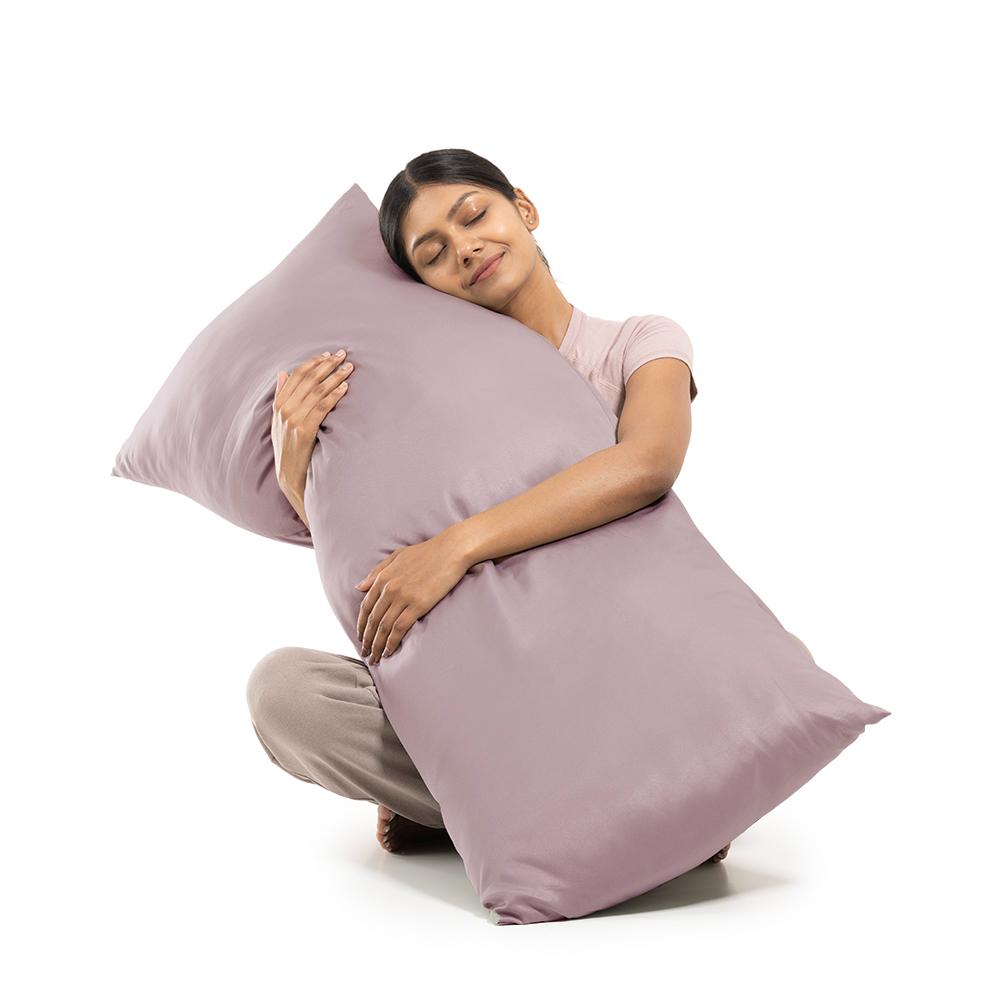 Wakefit Cuddle Pillow - WoodRose