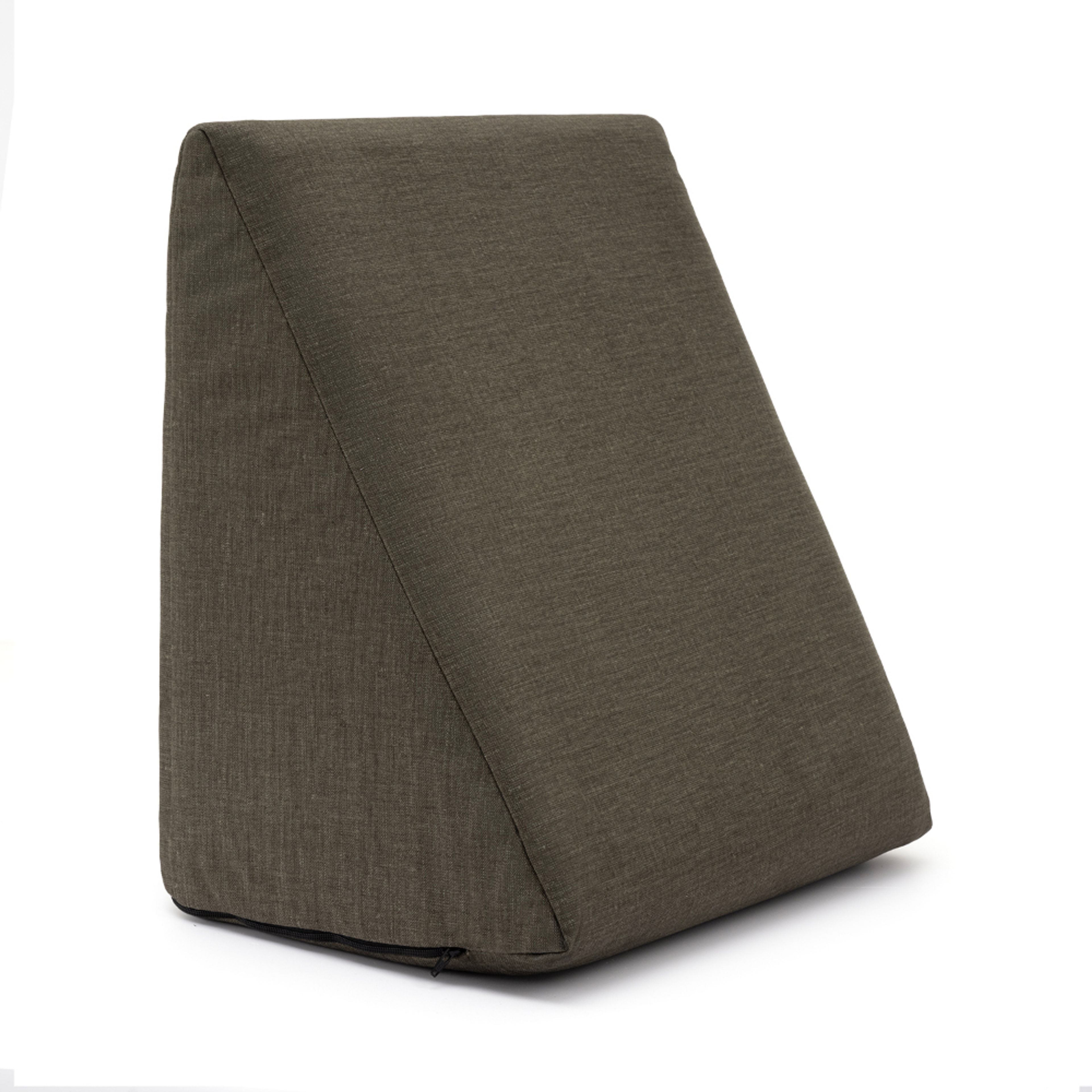Brown memory foam wedge pillow