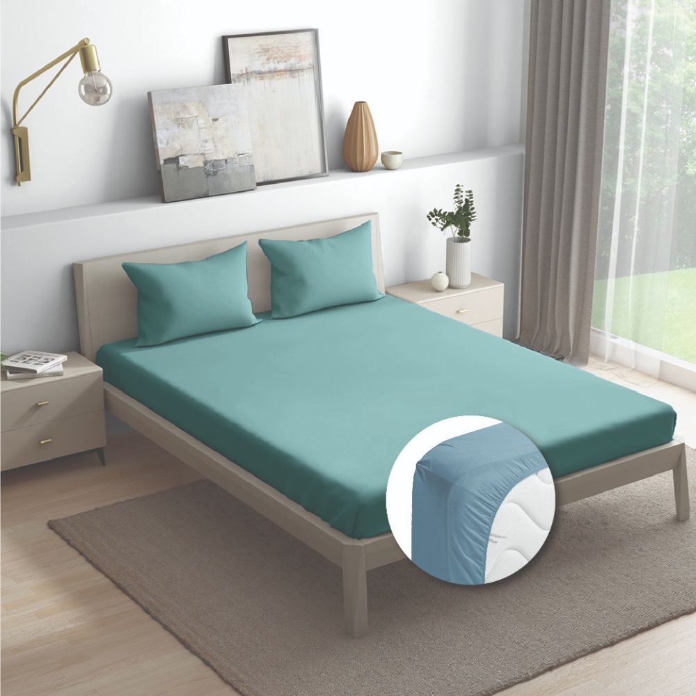 Cotton Bedsheet Buy Fitted Bedsheet Online in India Wakefit