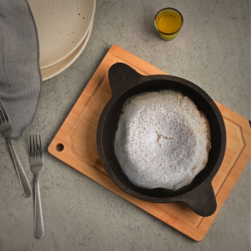 Cast Iron Appam Pan | Toxin Free | Gas Friendly