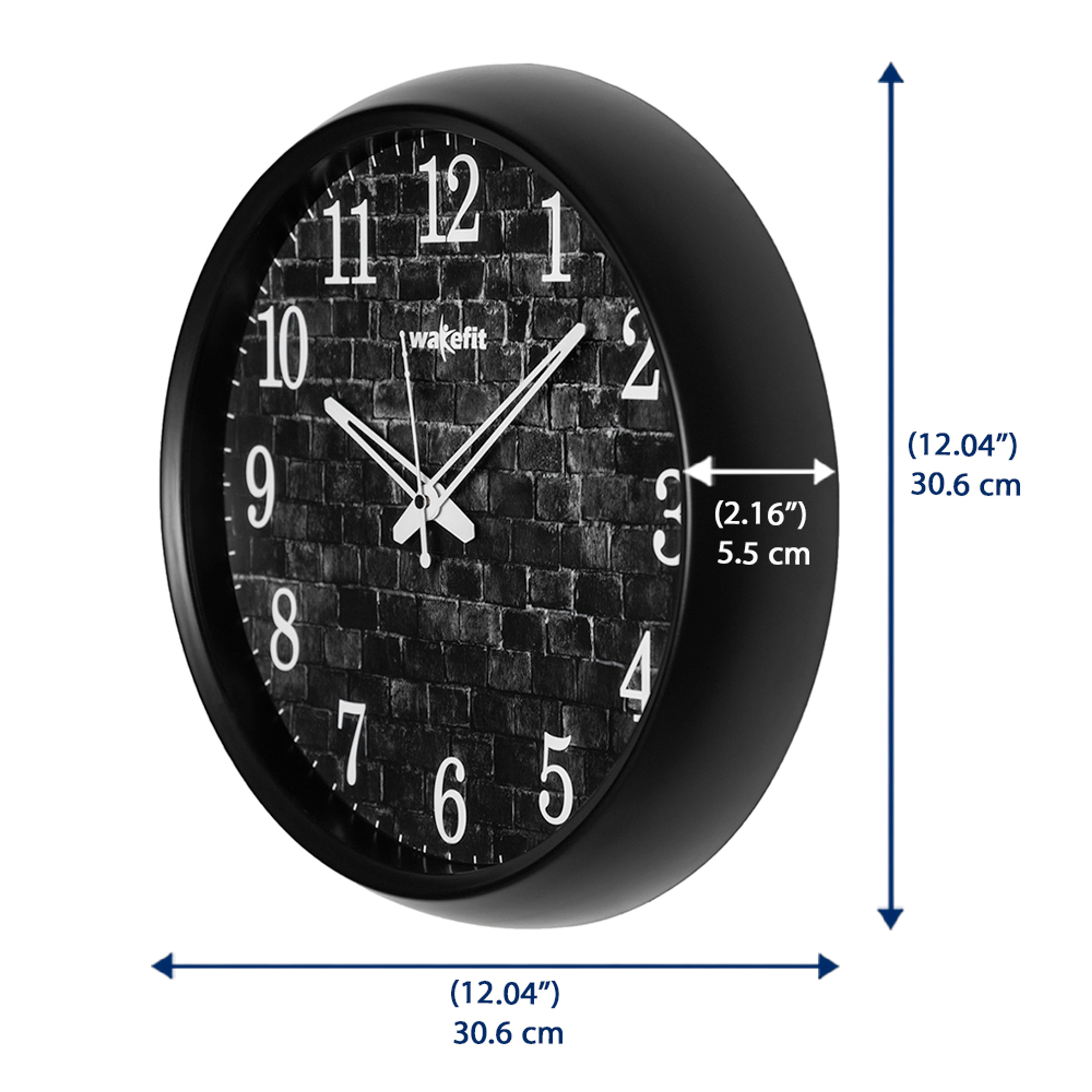 Ash Clock Buy Ash Bricks Wall Clock Online at Best Prices Starting from ₹485 ...