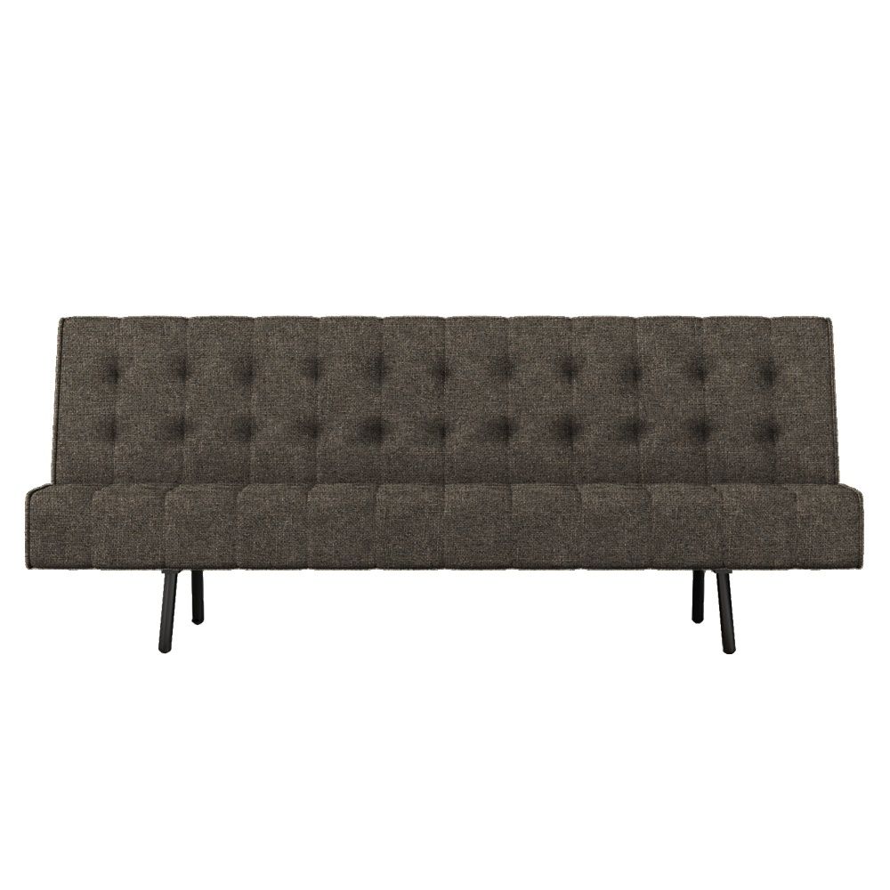 Wakefit Naples Sofa cum Bed - Three Seater, Omega Choco Brown