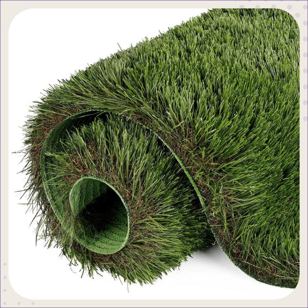 Artificial Grass | High Density & soft | 4 Tone Green Grass | Use As Balcony Garden | Door Mat | 50 MM Thick | 2x3 FT