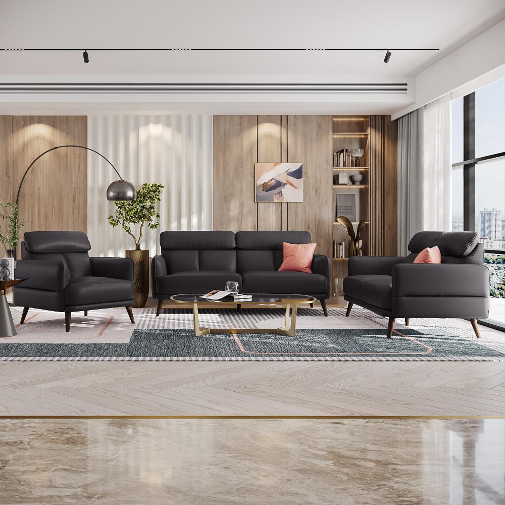 Wakefit Azores Sofa Set (3+2+1) Seater