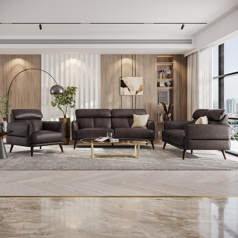 Wakefit Azores Sofa Set (3+2+1) Seater