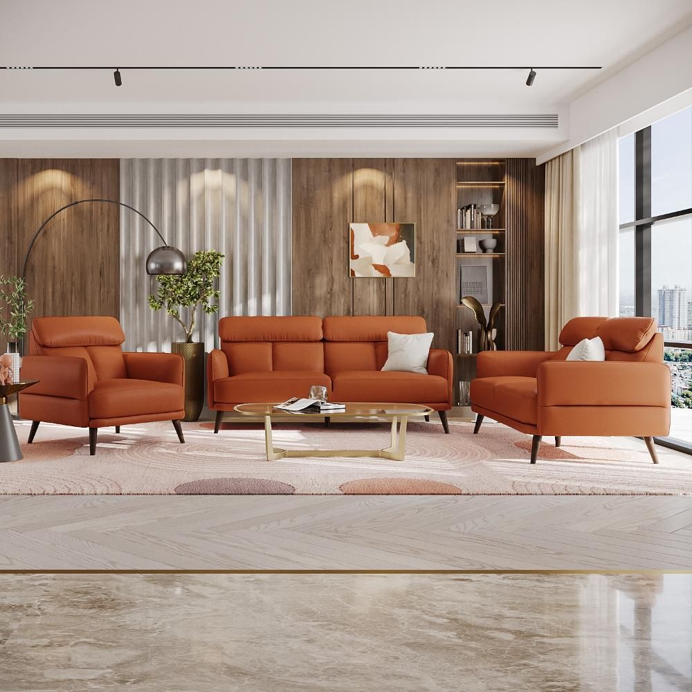 Wakefit Azores Sofa Set (3+2+1) Seater