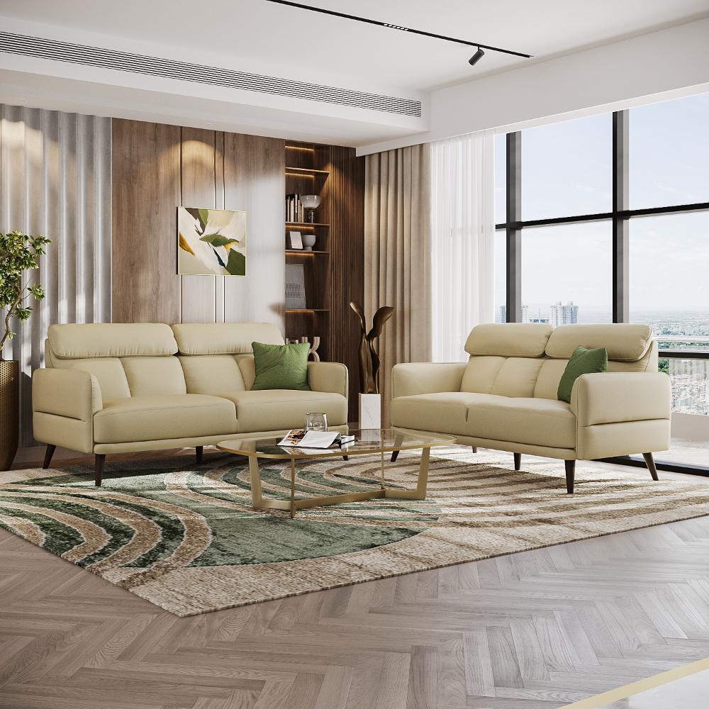 Wakefit Azores Sofa Set (3+2) Seater