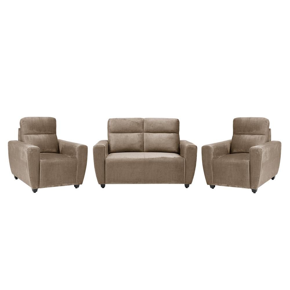Wakefit Belize Plus Sofa Set - (2+1+1)